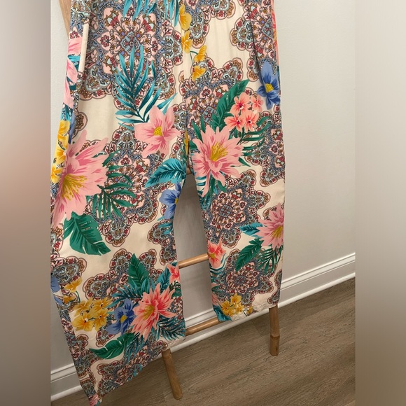 Johnny Was Floral wide leg Pant, Size Large - Picture 2 of 11